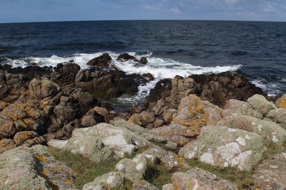 Rekord varm l�rdag p� Bornholm