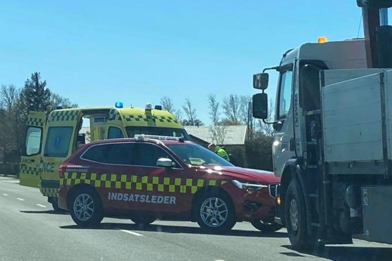 Chauff�r p� lastbil tiltalt efter trafikuheld