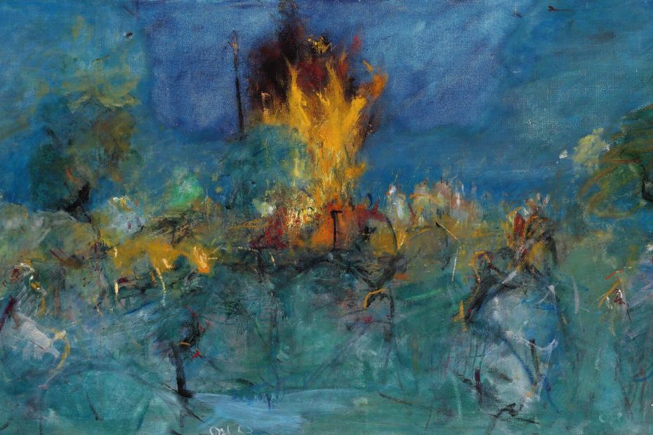 Oluf H�st-maleri solgt for over 1,5 million