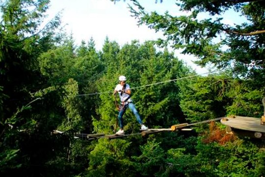 Stort overskud i klatrepark i R�