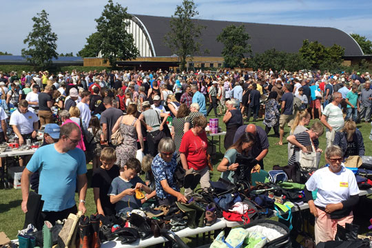 Knudsker IF holder stort loppemarked