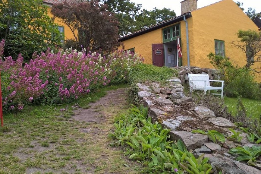 Selskab bag butik p� Christians� opl�st