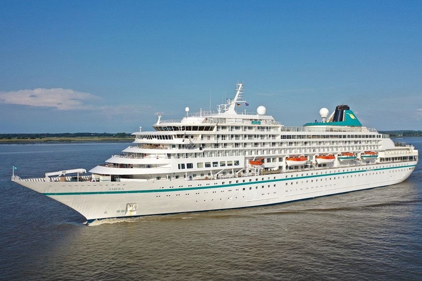 Tre krydstogtskibe bes�ger R�nne