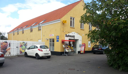 V�kst hos SuperSpar i Gudhjem
