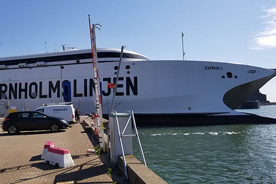 F�rgerne sejler mere rettidigt