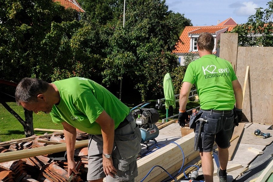 Overskud hos K2 Byg i Allinge