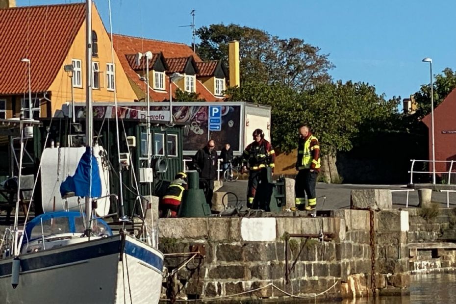 58-�rig mand sigtet efter brand i Svaneke