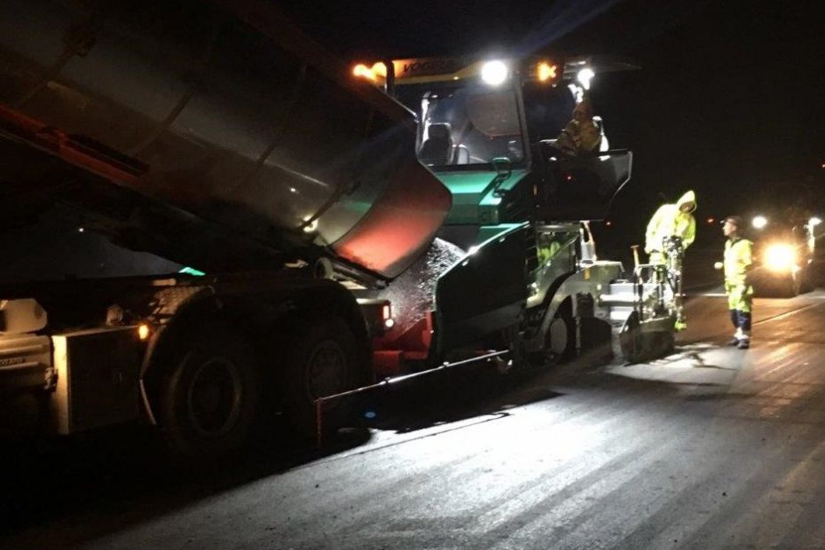 Asfalt skal sejles til ny opmarchplads i R�nne