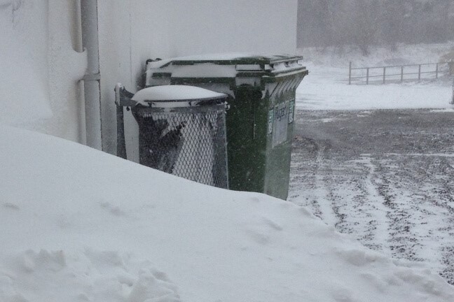 Indsamling af affald forsinkes