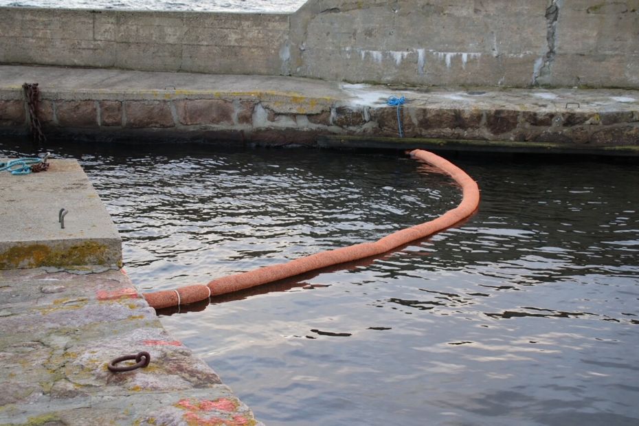 B�d sank i Melsteds havn