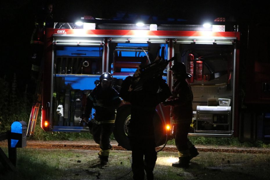 Brand i �stermarie