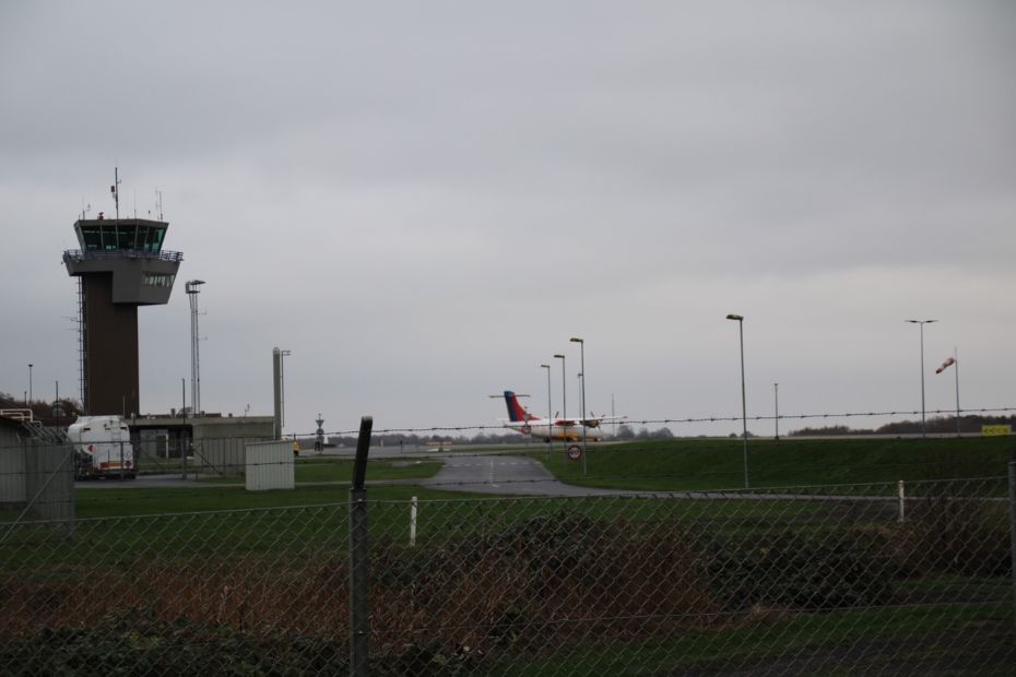 T�ge er minimalt problem for flytrafikken