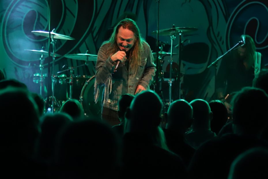 Jesper Binzer i fuld vig�r i Musikhuzet