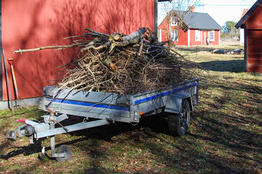Ekstraudstyr til traileren