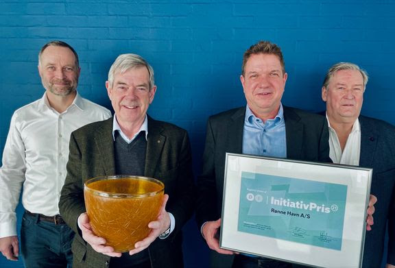 R�nne Havn haler initiativpris i land