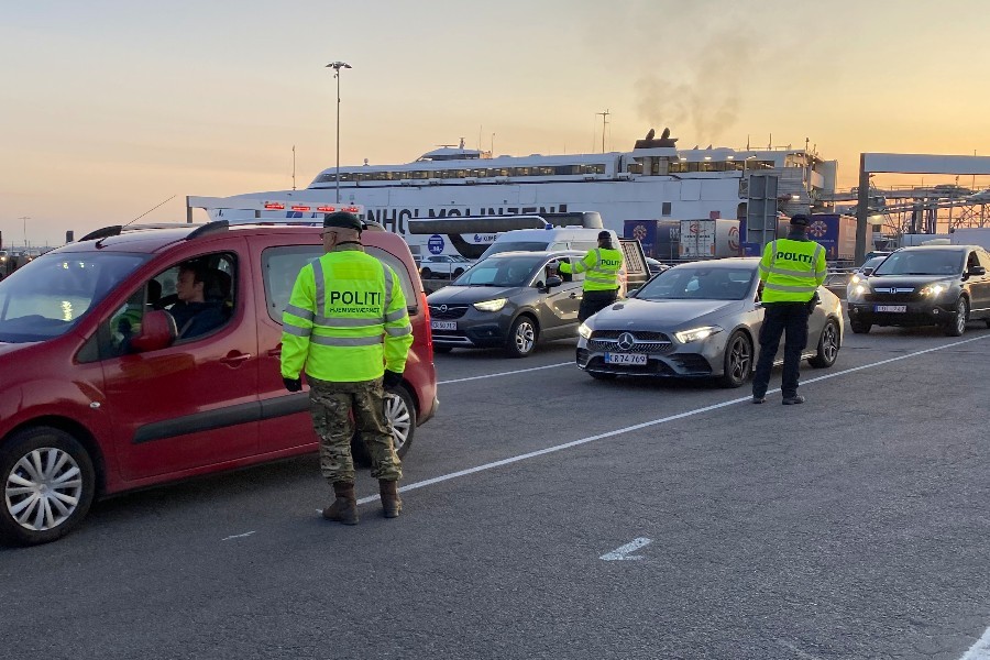 Gr�nsekontrol fyldte meget for politikompagni