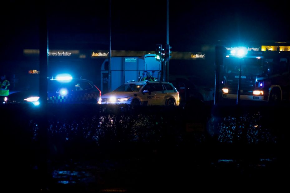 Uheldigt trafikuheld i R�nne