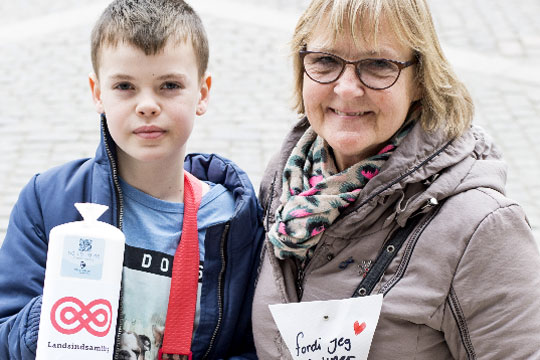 Flere st�tter op om kampen mod kr�ft