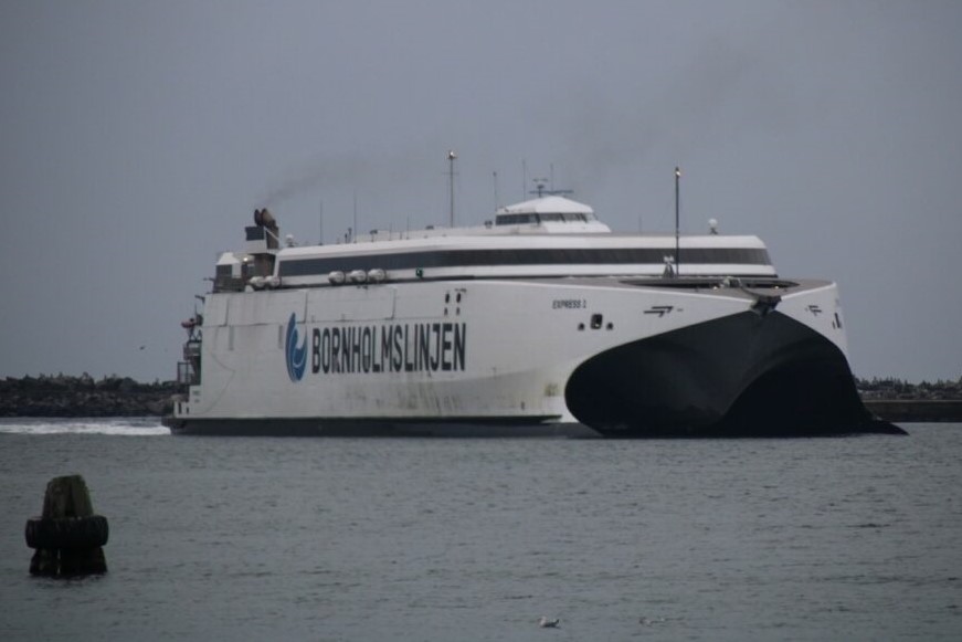 Express 1 skal p� v�rft i Frederikshavn