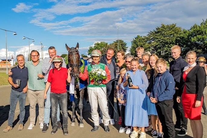 Delejet stjerne vandt s�sondebuten