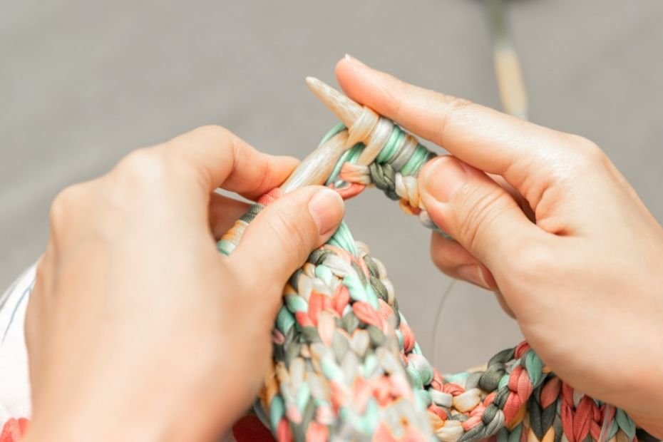 Find ro ved at strikke 