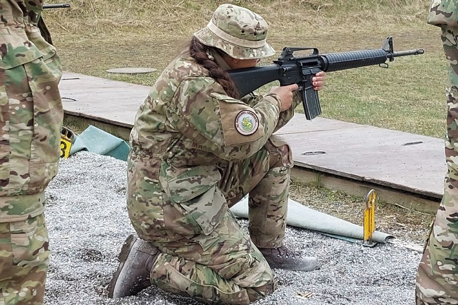 Alle 21 kursister bestod pr�ve til hjemmev�rnet