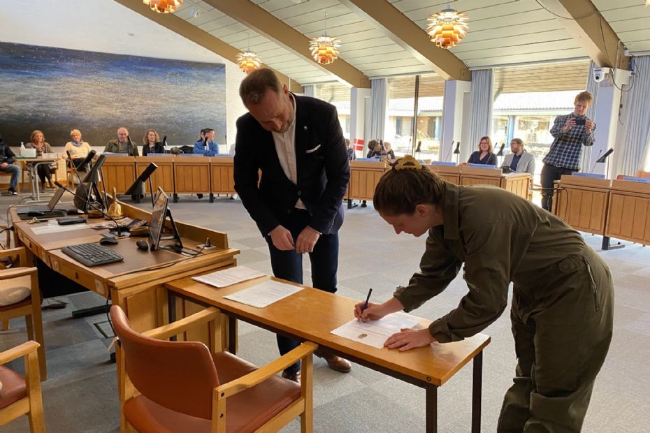 Bornholm fik fem nye statsborgere