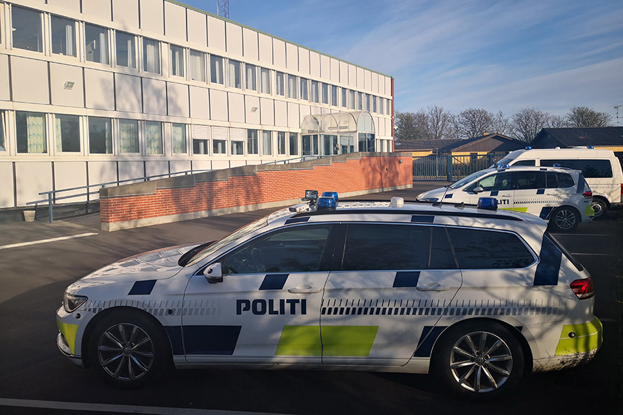 Ammunition fundet under oprydning