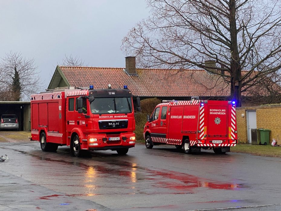 Skorstensbrand i Svaneke