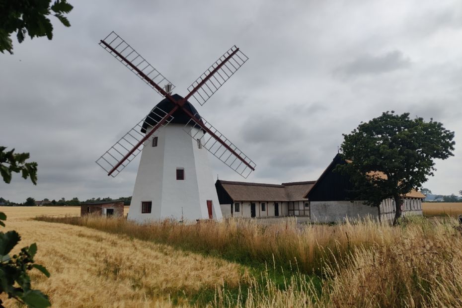 Restaureringen af Saxebro M�lle snart slut