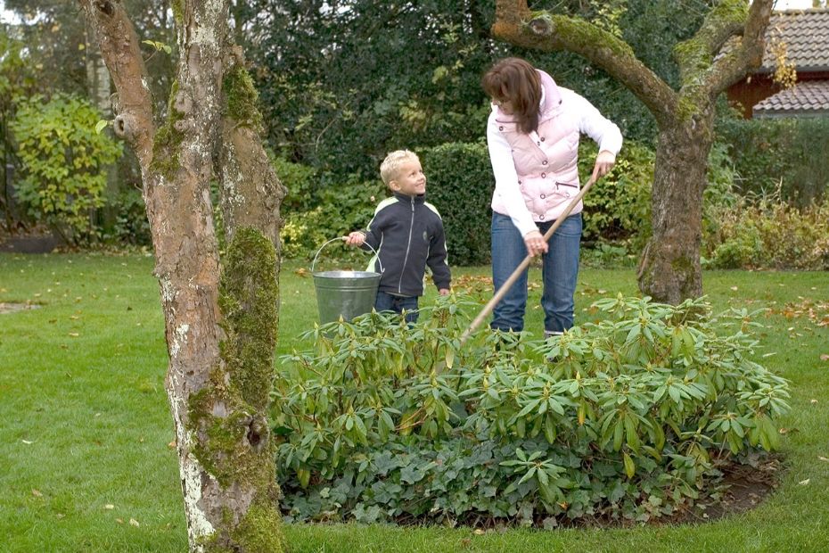 Led regnen v�k fra huset