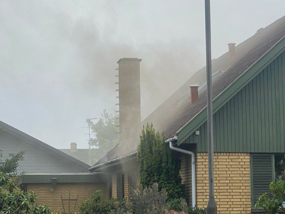 El-fejl �rsag til villabrand i R�nne