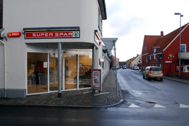 Negativ v�kst hos Spar i Aakirkeby