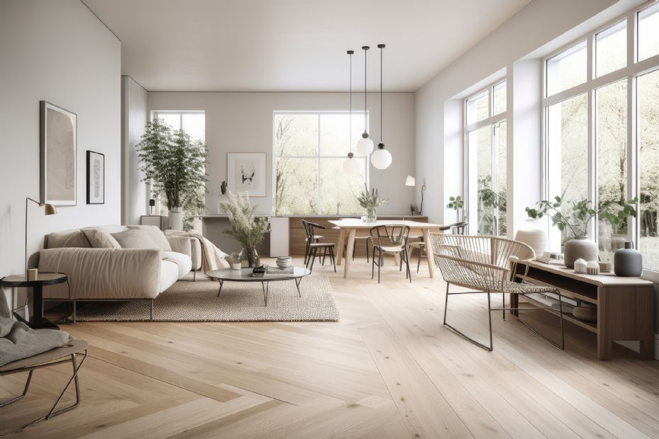 Der skal sildebensm�nster p� vores gulve