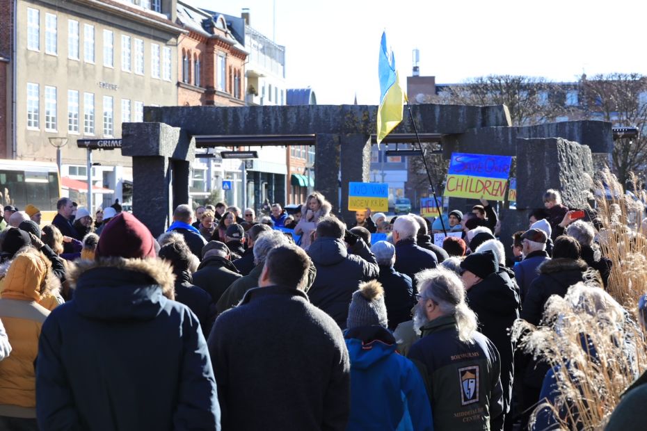 Staten d�kker udgifterne til ukrainske flygtninge