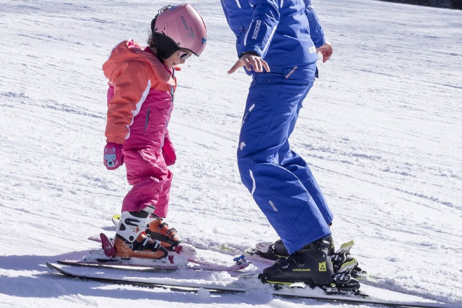 Skiferie med sm� b�rn er p� deres pr�misser