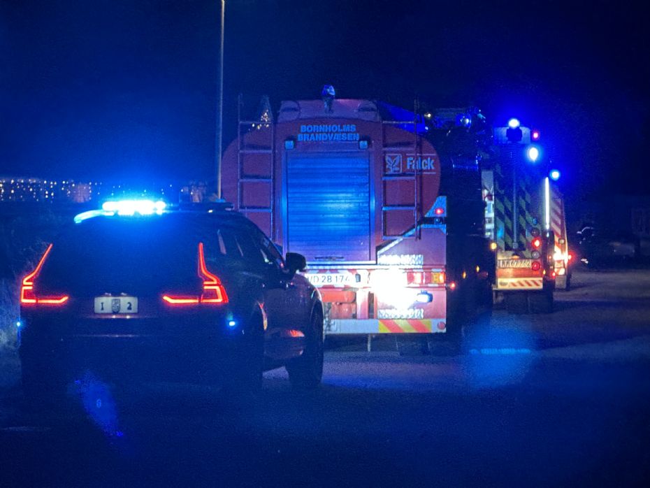 Brand i v�g bag br�ndeovn i Nex�