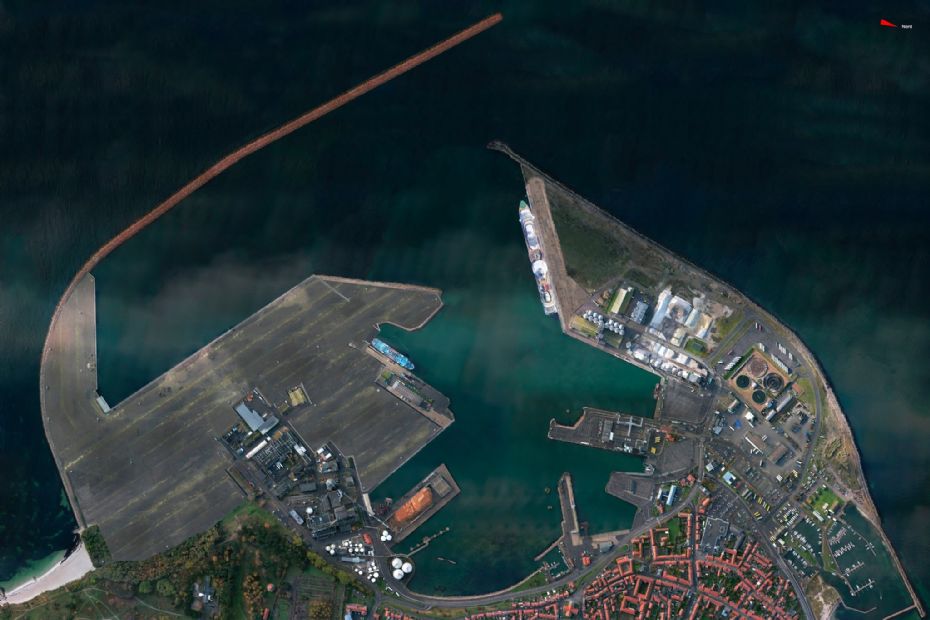 R�nne Havn iv�rks�tter omfattende klimasikring