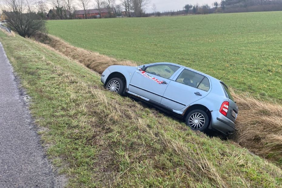 Spiritusk�rsel resulterede i trafikuheld