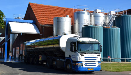 Mejeriets kunder k�ber ind i st�rre m�ngder