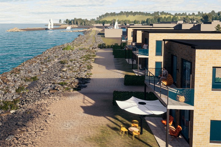 10 havnehuse i Tejn solgt