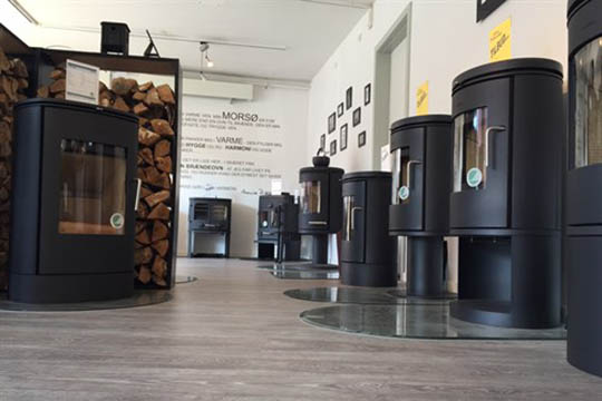 �get overskud hos �ens Pejsecenter