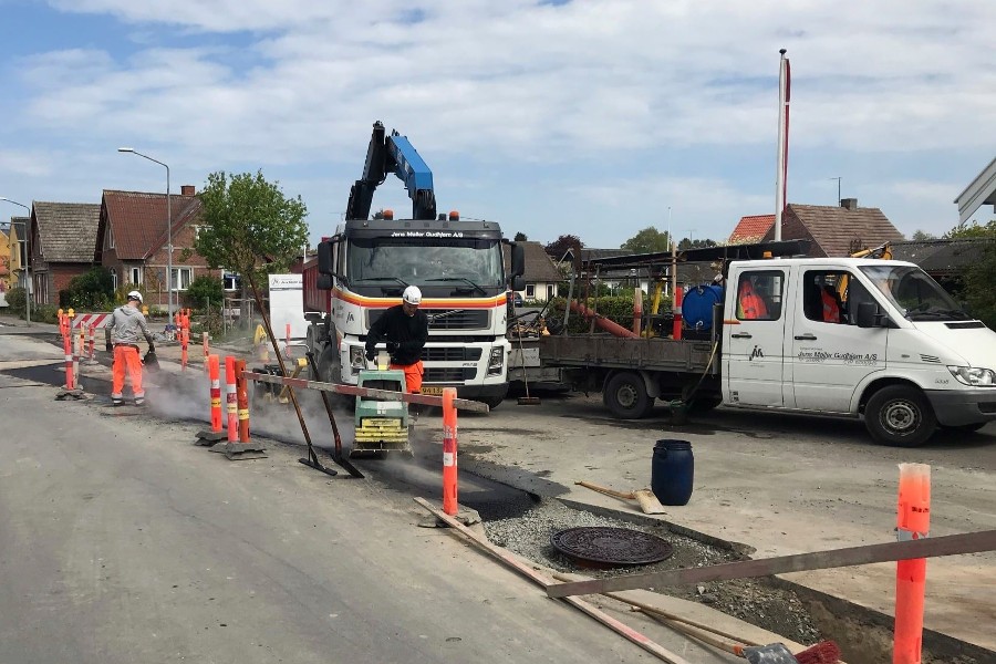 K�mpe v�kst hos entrepren�rfirma