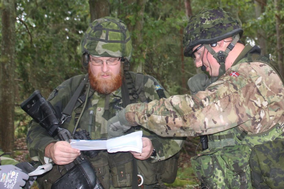 Hjemmev�rnsfolk p� stor �velse i Sk�ne