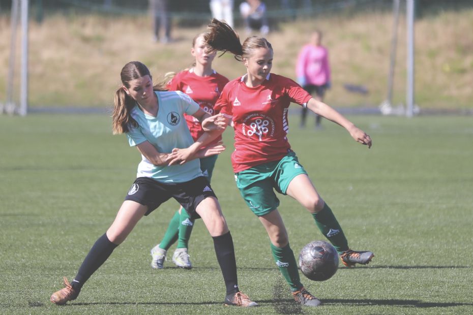 Beskeden sejr til U16-pigerne