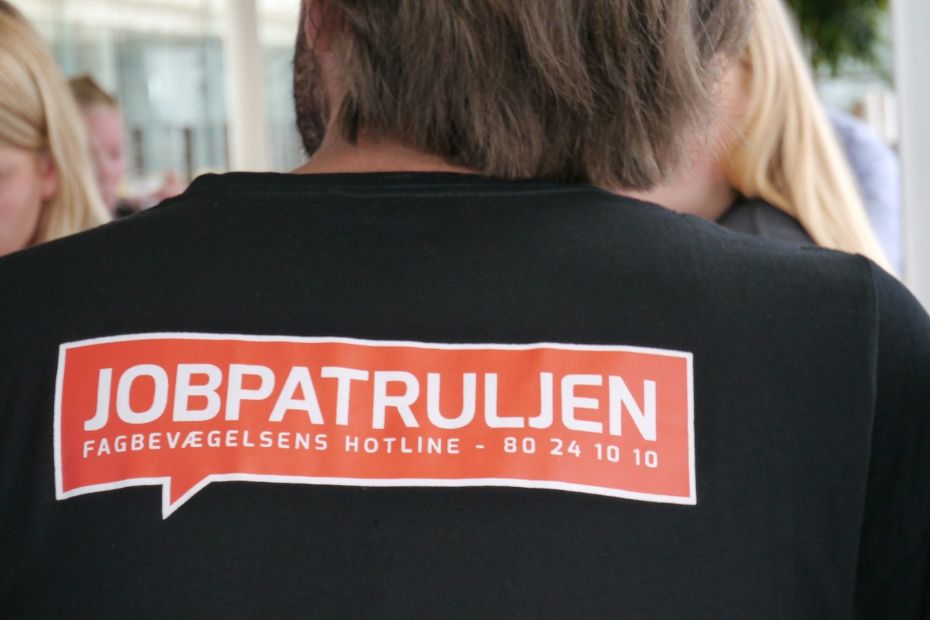 Jobpatruljen tjekker unges arbejdsforhold