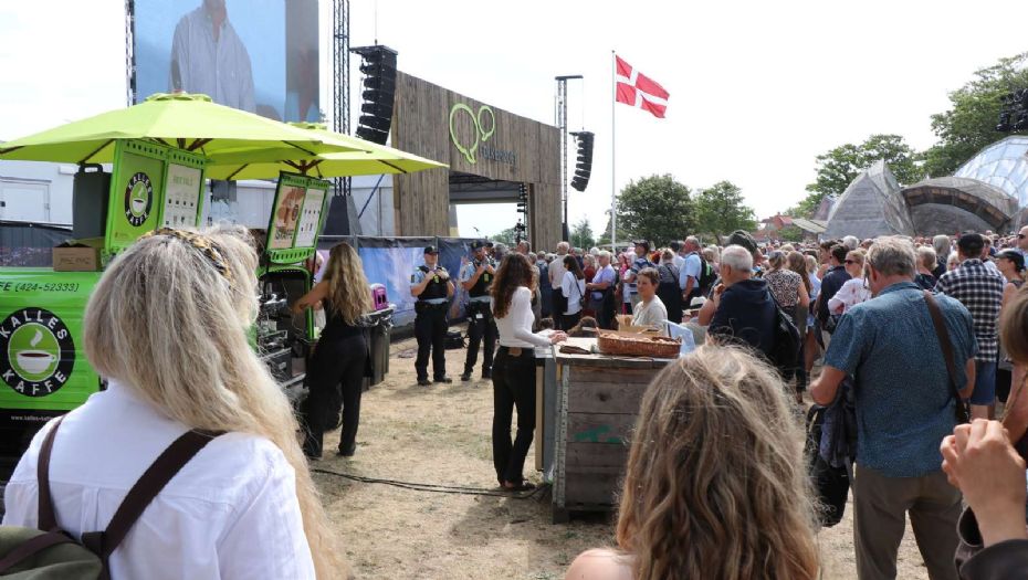 27.800 g�ster til Folkem�det i Allinge