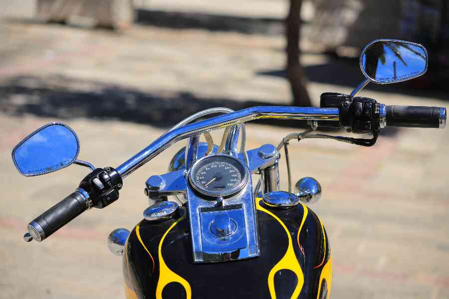 Harley-tr�f med 1.000 deltagere