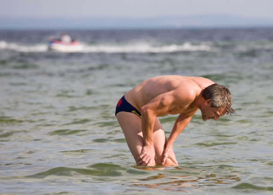 Varmeste badevand ved Balka