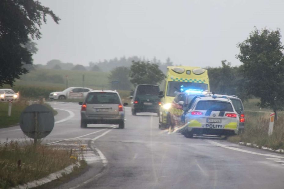 Trafikuheld p� Vestermarievej